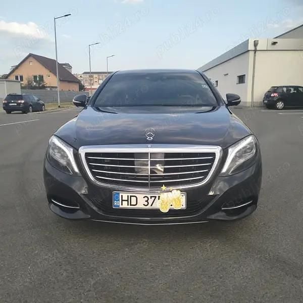 Negru Utilizat 2015 Mercedes S350 Berlinǎ | 23.000 EUR (Super Preț) - Imagine 1/4