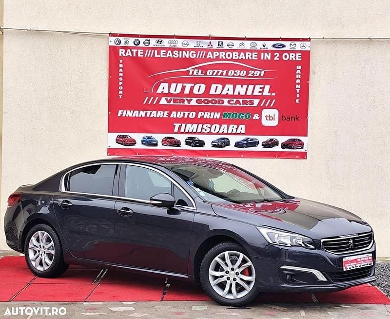 Second-hand Peugeot 508 120 CP (88 kW) 2016 Culoarenegru Berlinǎ