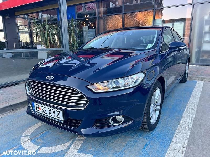 Albastru Utilizat 2016 Ford Mondeo Business Edition Berlinǎ | 9.999 EUR (Preț bun) - Imagine 1/4
