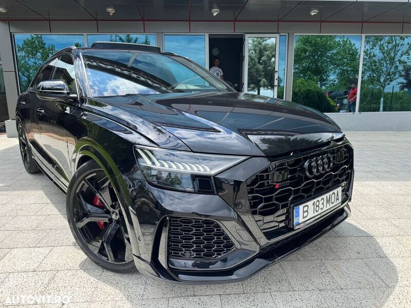 Negru Utilizat 2021 Audi RS Q8 SUV | 89.680 EUR (Preț OK) - Imagine 1/4