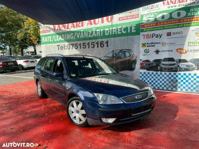 Albastru Utilizat 2003 Ford Mondeo Break | 1.799 EUR (Preț OK) - Imagine 1/4