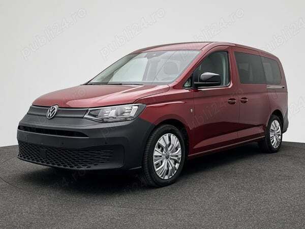 Rosu Utilizat 2021 VW Caddy Maxi Monovolum | 19.950 EUR (Puțin scump) - Imagine 1/4
