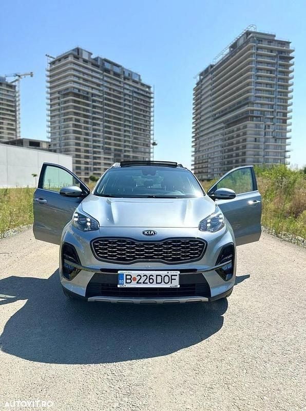 Gri Utilizat 2021 Kia Sportage GT-Line SUV | 22.900 EUR (Preț OK) - Imagine 1/4