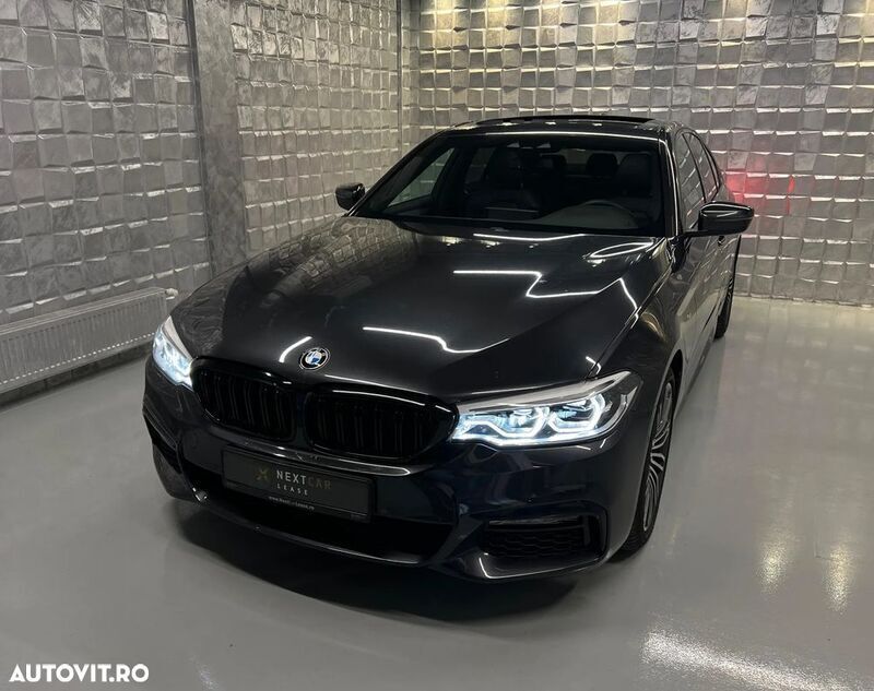 Gri Utilizat 2019 BMW 520 Shadowline Berlinǎ | 31.626 EUR (Scump) - Imagine 1/4