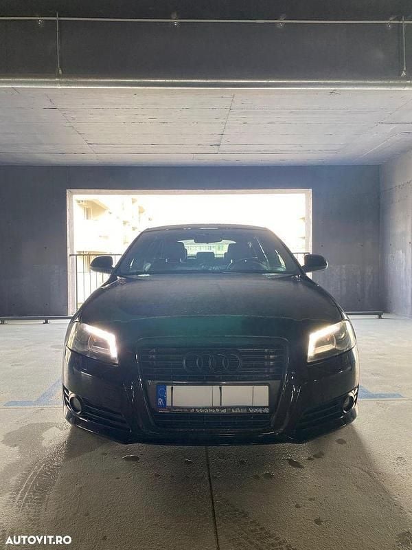 Culoarenegru Utilizat 2010 Audi A3 S-Line Hatchback | 4.300 EUR (Preț bun) - Imagine 1/4