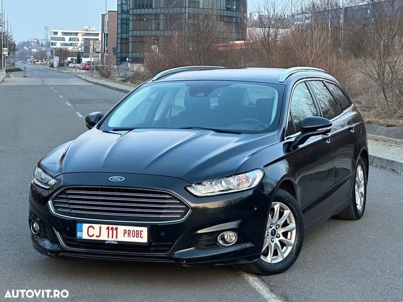 Negru Utilizat 2015 Ford Mondeo Titanium Break | 6.990 EUR (Preț OK) - Imagine 1/4