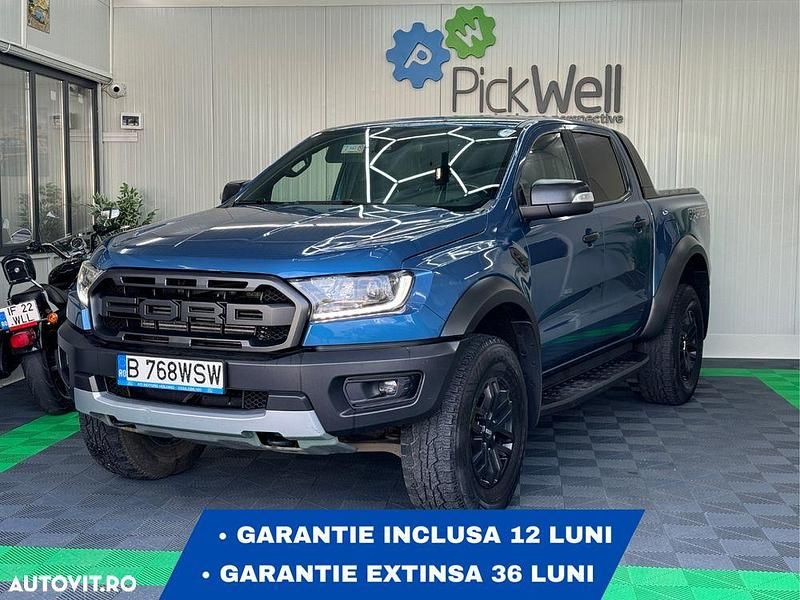 Culoarealbastru Utilizat 2021 Ford Ranger Raptor Pickup | 33.450 EUR (Preț OK) - Imagine 1/4