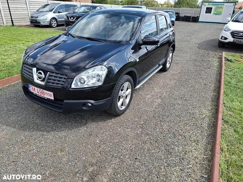 Negru Utilizat 2009 Nissan Qashqai Tekna SUV | 5.000 EUR (Super Preț) - Imagine 1/4