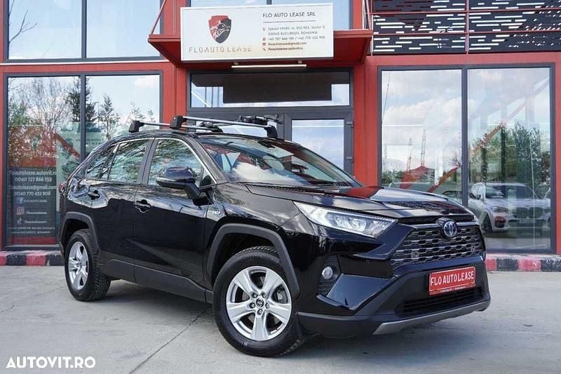Negru Utilizat 2020 Toyota RAV4 Hybrid SUV | 26.015 EUR (Preț OK) - Imagine 1/4