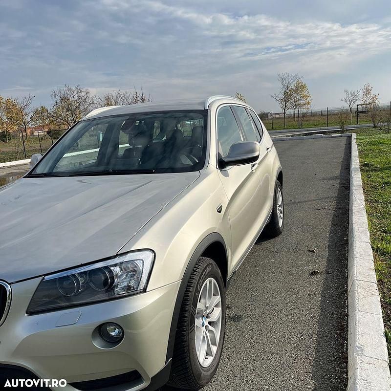 Second-hand BMW X3 184 CP (135 kW) 2012 Culoarebej SUV