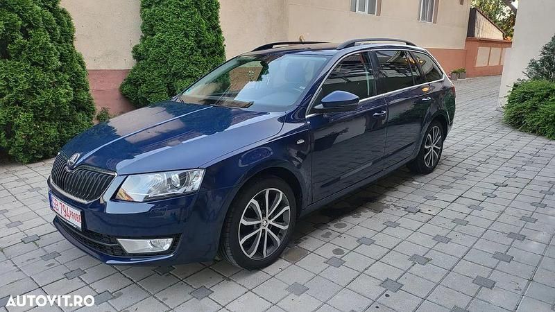 Albastru Utilizat 2015 Skoda Octavia SE Break | 7.997 EUR (Preț OK) - Imagine 1/4