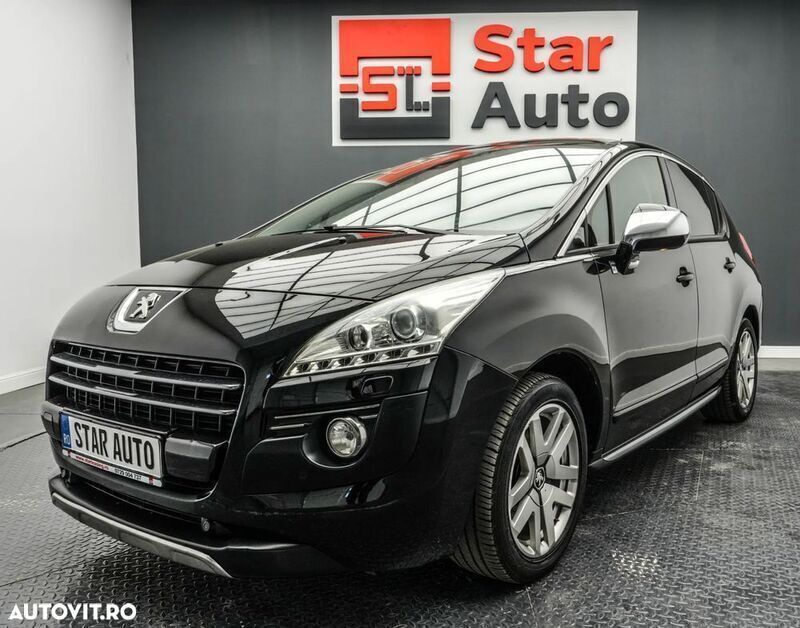 Negru Utilizat 2012 Peugeot 3008 SUV | 7.990 EUR (Preț OK) - Imagine 1/4