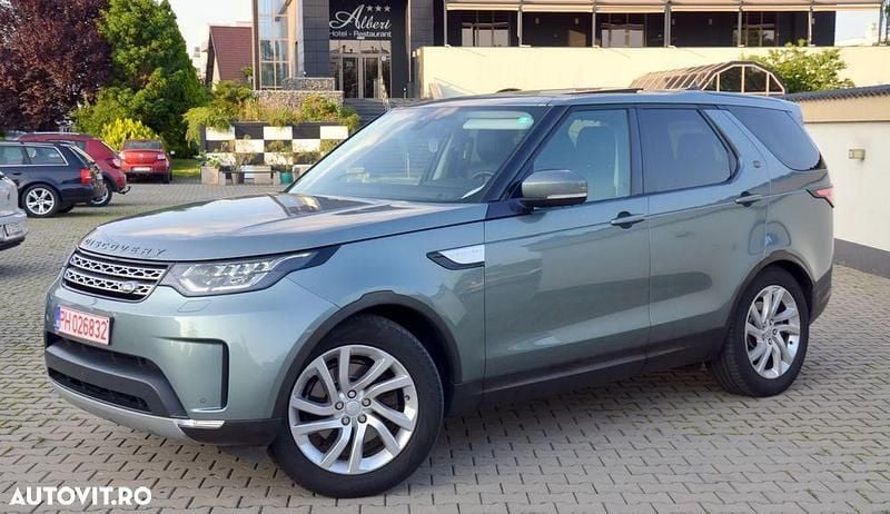 Gri Utilizat 2017 Land Rover Discovery 5 HSE Luxury SUV | 23.600 EUR (Preț OK) - Imagine 1/4