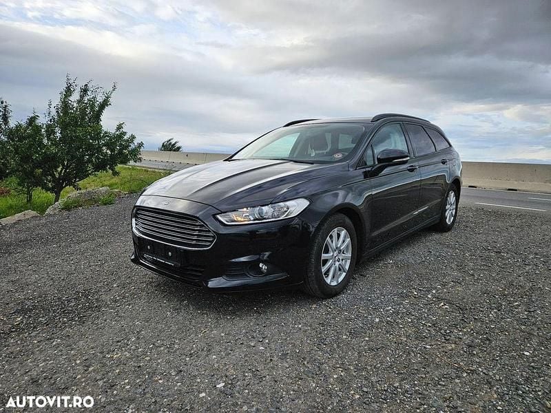 Negru Utilizat 2015 Ford Mondeo Trend Break | 5.699 EUR (Preț OK) - Imagine 1/4