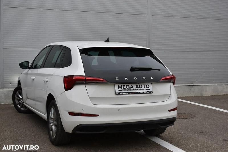 Second-hand Skoda Scala Style 115 CP (84 kW) 2019 Culoarealb Hatchback
