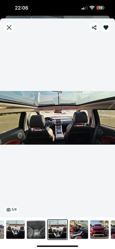 Second-hand Land Rover Range Rover evoque 190 CP (139 kW) 2012 SUV