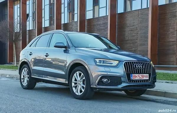 Gri Utilizat 2014 Audi Q3 S-Line SUV | 10.990 EUR (Super Preț) - Imagine 1/4