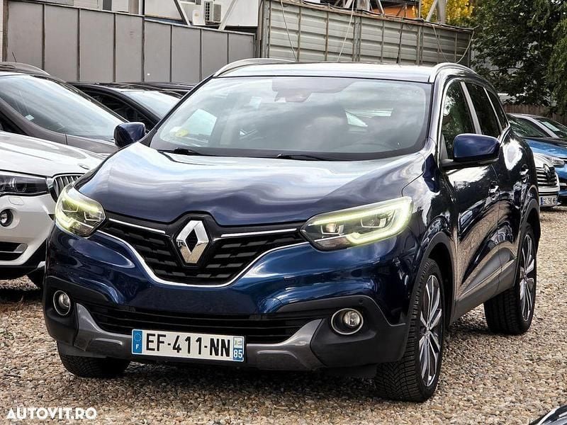 Culoarealbastru Utilizat 2017 Renault Kadjar Bose Edition SUV | 10.499 EUR (Super Preț) - Imagine 1/4