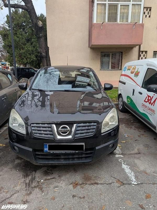 Culoarenegru Second-hand 2008 Nissan Qashqai Tekna+ SUV | 4.500 EUR (Preț OK) - Imagine 1/4