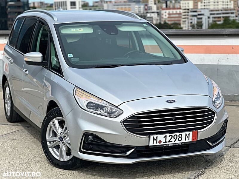 Argint Utilizat 2021 Ford Galaxy Titanium Monovolum | 14.999 EUR (Preț OK) - Imagine 1/4