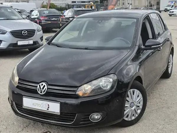 Negru Utilizat 2009 VW Golf VI Highline Hatchback | 5.990 EUR (Puțin scump) - Imagine 1/4