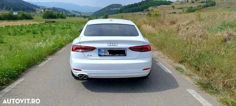 Second-hand Audi A5 190 CP (139 kW) 2018 Culoarealb Coupe