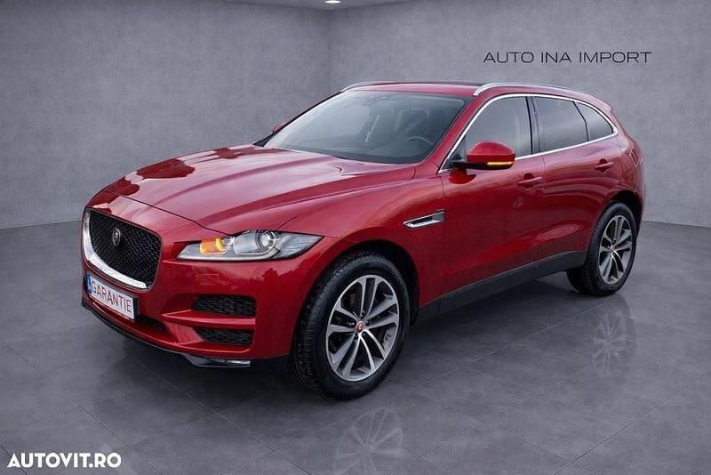 Second-hand Jaguar F-Pace Prestige 180 CP (132 kW) 2019 Culoarerosu SUV