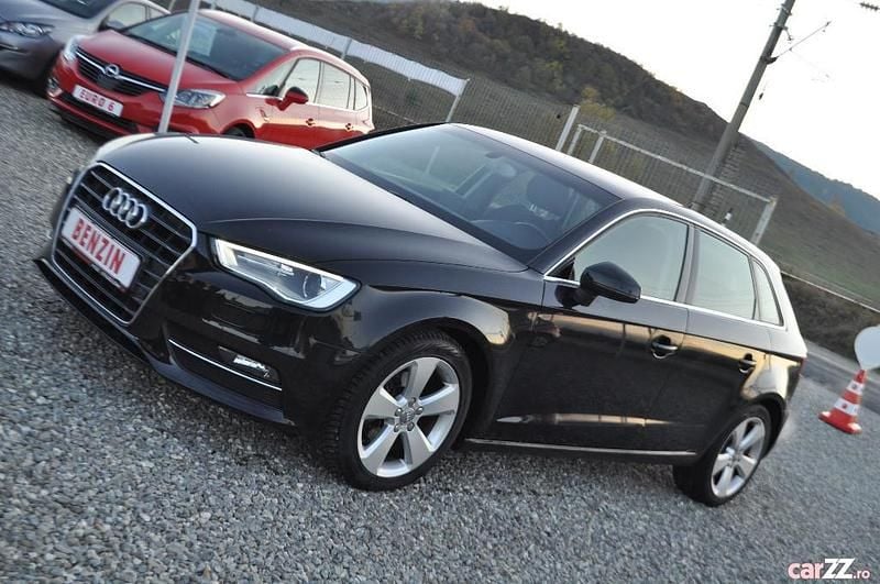 Negru Second-hand 2013 Audi A3 Hatchback | 8.550 EUR (Preț OK) - Imagine 1/4