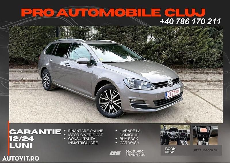 Second-hand VW Golf VII Highline 105 CP (77 kW) 2017 Culoaregri Break