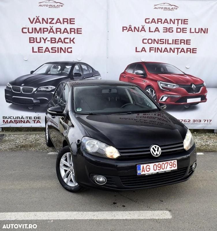 Culoarenegru Utilizat 2010 VW Golf VI Match Hatchback | 4.250 EUR (Preț OK) - Imagine 1/4