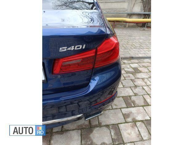 Second-hand BMW 540 Comfort Edition 340 CP (250 kW) 2018 Albastru Berlinǎ