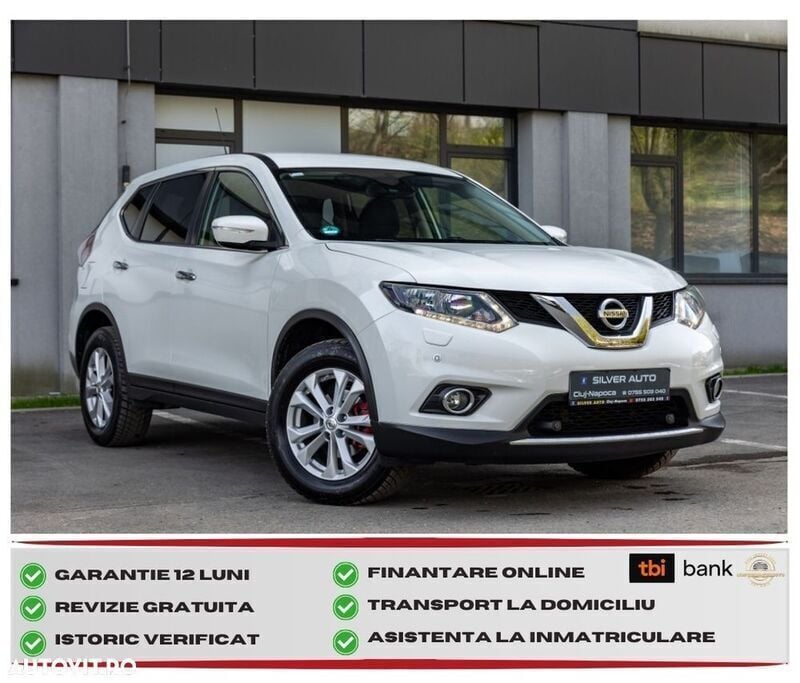 Alb Utilizat 2016 Nissan X-Trail N-Connecta SUV | 11.450 EUR (Preț bun) - Imagine 1/4