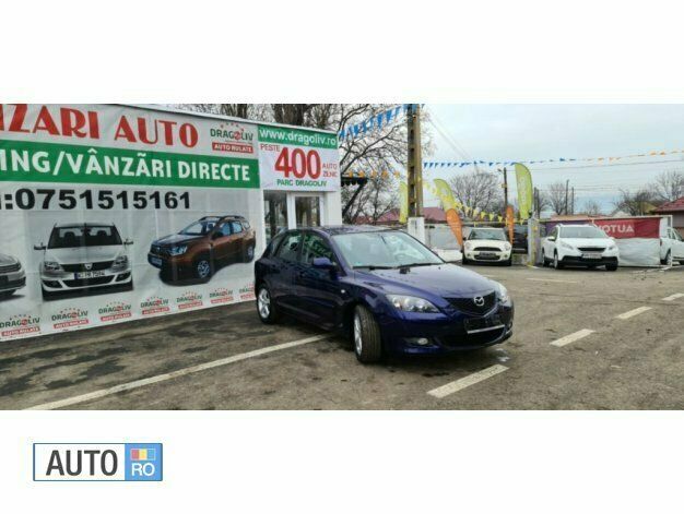 Violet Utilizat 2003 Mazda 3 Hatchback | 2.399 EUR (Preț OK) - Imagine 1/4