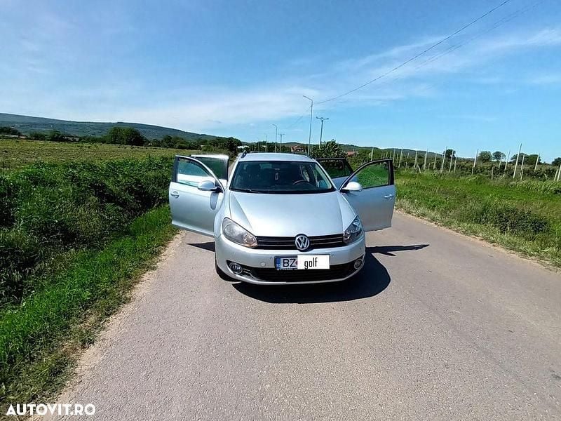 Second-hand VW Golf VI 105 CP (77 kW) 2010 Culoareargint Hatchback