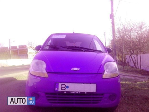 Second-hand Chevrolet Spark 52 CP (38 kW) 2007 Albastru Hatchback