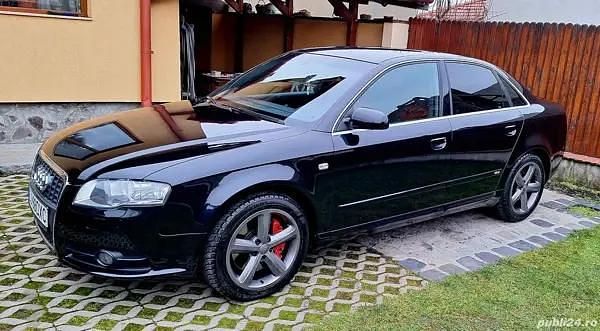 Negru Utilizat 2008 Audi A4 S-Line Berlinǎ | 6.800 EUR (Preț OK) - Imagine 1/4