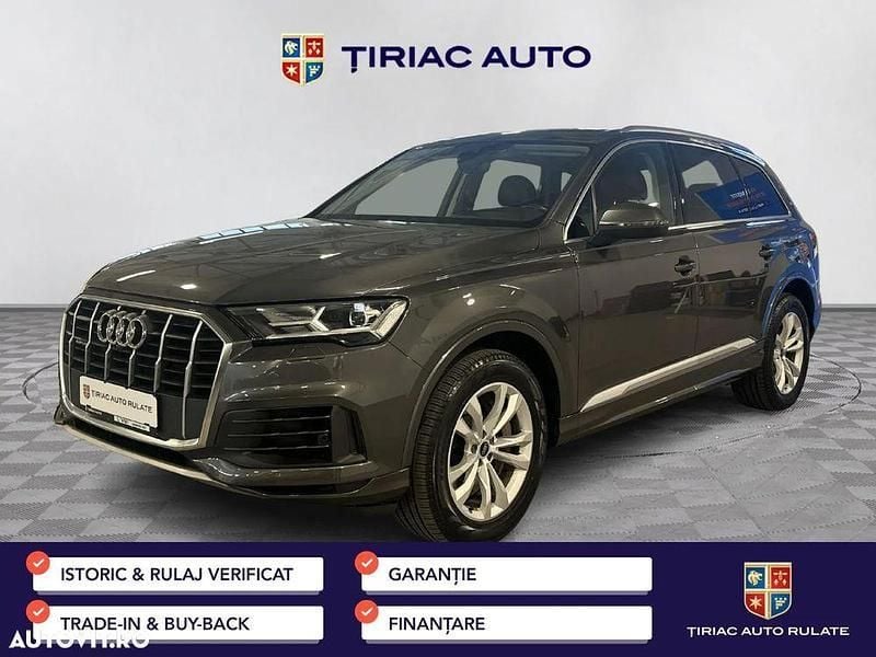 Gri Utilizat 2023 Audi Q7 SUV | 54.990 EUR (Preț bun) - Imagine 1/4