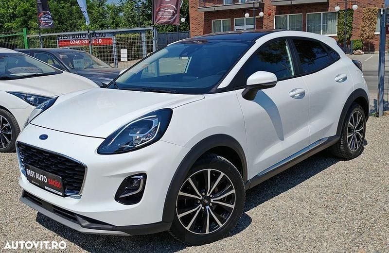 Culoarealb Second-hand 2021 Ford Puma Titanium SUV | 16.490 EUR (Preț OK) - Imagine 1/4