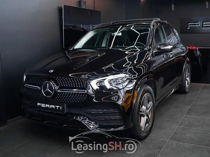 Negru Utilizat 2021 Mercedes GLE350 SUV | 66.517 EUR (Scump) - Imagine 1/4