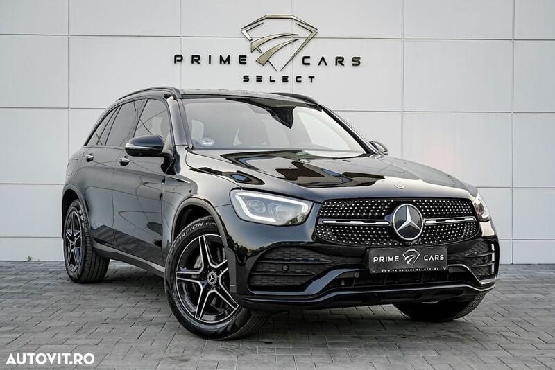 Negru Utilizat 2021 Mercedes GLC200 AMG line SUV | 31.944 EUR (Preț OK) - Imagine 1/4