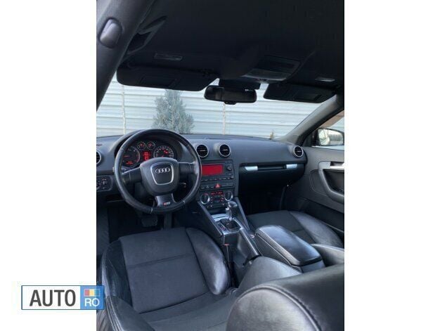 Second-hand Audi A3 S-Line 140 CP (102 kW) 2007 Negru Hatchback