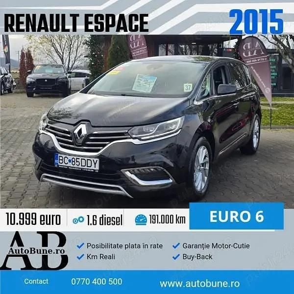 Utilizat 2015 Renault Espace Monovolum | 10.999 EUR (Preț OK) - Imagine 1/4