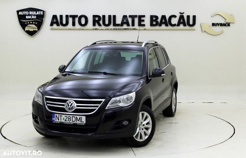 Negru Utilizat 2008 VW Tiguan SUV | 6.490 EUR (Preț OK) - Imagine 1/4