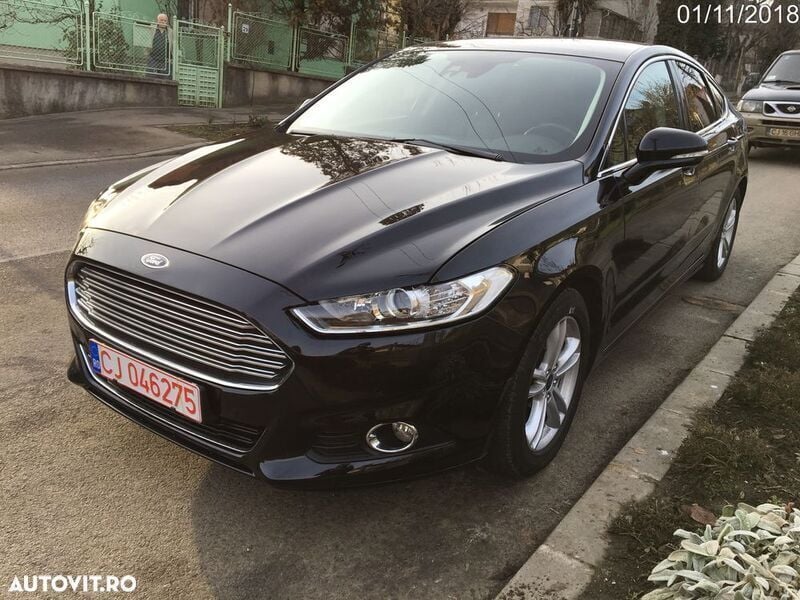 Negru Utilizat 2015 Ford Mondeo Titanium Berlinǎ | 10.200 EUR (Preț OK) - Imagine 1/4