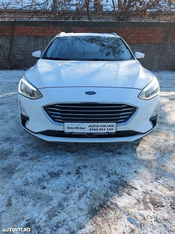 Culoarealb Second-hand 2019 Ford Focus Titanium Break | 9.540 EUR (Preț OK) - Imagine 1/4