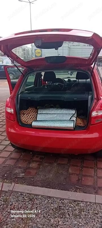 Second-hand Skoda Fabia 44 CP (32 kW) 2011 Rosu Hatchback