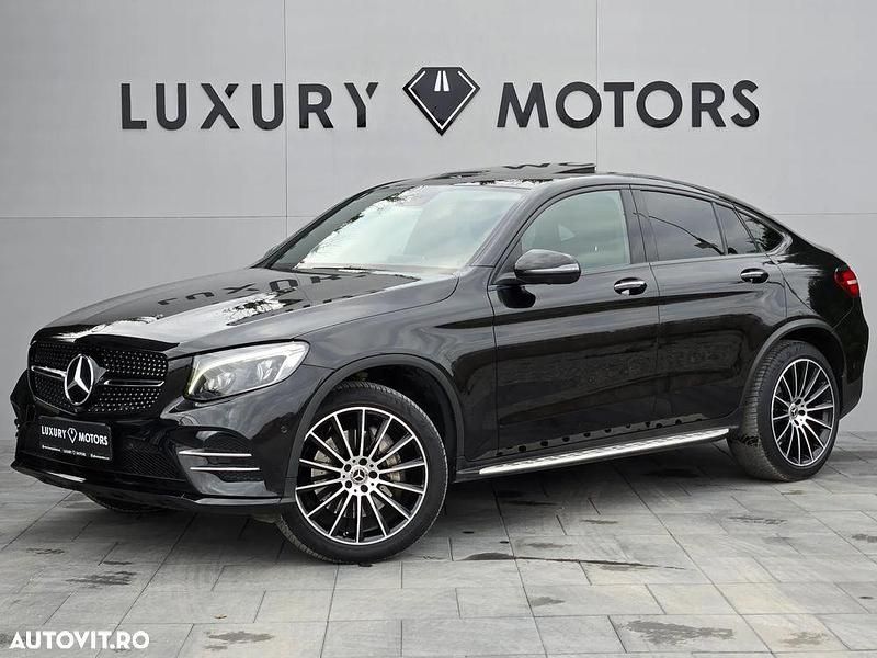 Culoarenegru Utilizat 2018 Mercedes GLC250 AMG line Coupe | 29.800 EUR (Scump) - Imagine 1/4