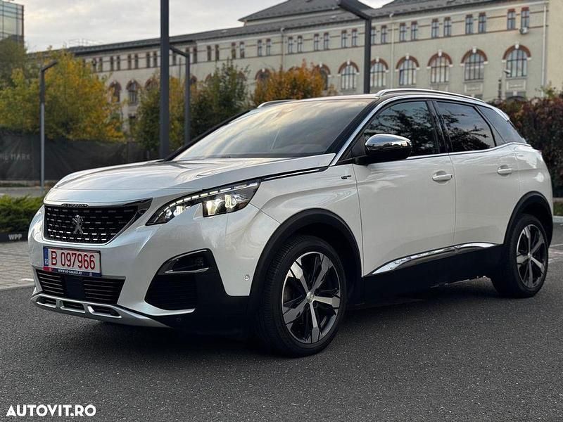 Culoarealb Utilizat 2018 Peugeot 3008 GT SUV | 16.990 EUR (Preț OK) - Imagine 1/4