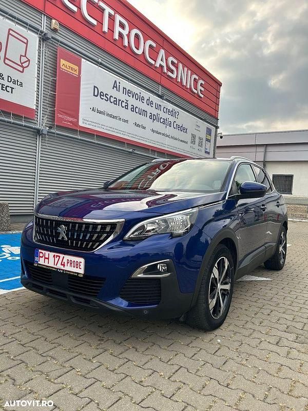 Culoarealbastru Utilizat 2019 Peugeot 3008 Active SUV | 14.450 EUR (Preț OK) - Imagine 1/4