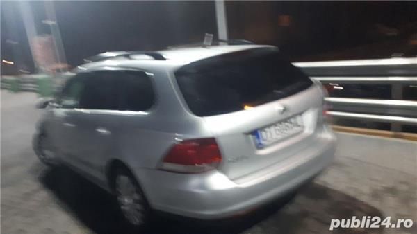 Argintiu Utilizat 2008 VW Golf V Break | 4.000 EUR (Puțin scump) - Imagine 1/4